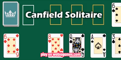 play Canfield Solitaire on web