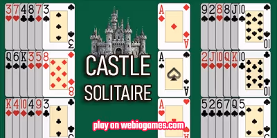 play Beleaguered Castle Solitaire on web