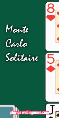 play Monte Carlo Solitaire on web