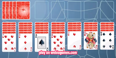 play Free Spider Solitaire on web