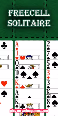 play Freecell Solitaire by GreenFelt on web