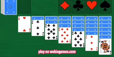 play Klondike Solitaire by Green Felt on web